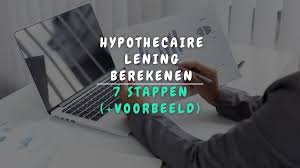 hypotheek belgie berekenen