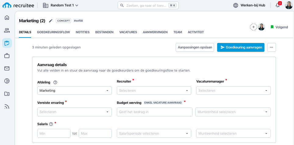 sales recruiters werving & selectie