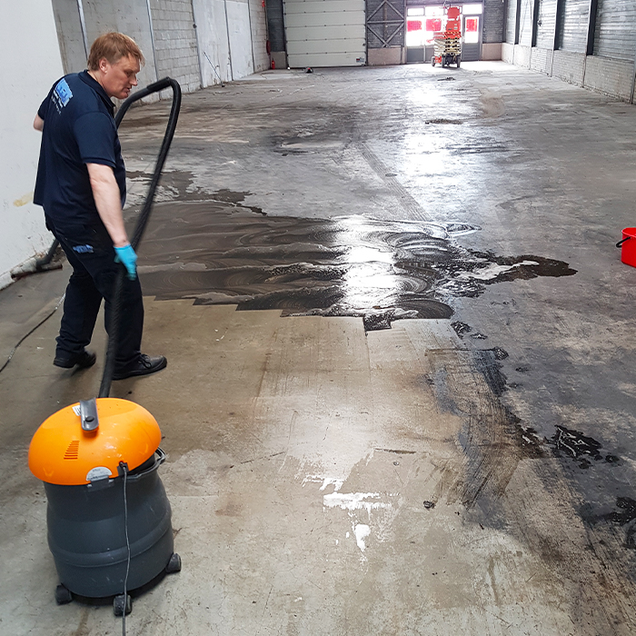 bouwoplevering schoonmaak